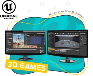 Unreal Engine 4. Игровой движок - Школа программирования для детей, компьютерные курсы для школьников, начинающих и подростков - KIBERone г. Баку
